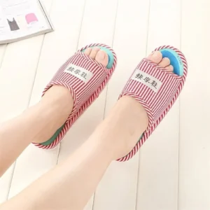NUAHRHY Stylish Foot Massage Slippers Health Shoe Reflexology Magnetic Sandals Acupuncture Healthy Feet Care Massager Magnet Shoes Healthy