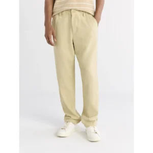 Free Assembly Men's Linen Blend Pants, 31" Inseam, Sizes XS-3XL